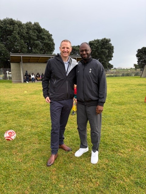 Andy Milne and Ledley King.