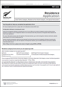 immigration nz paper application